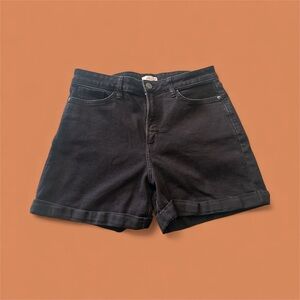 LC Lauren Conrad Black Jean Shorts
